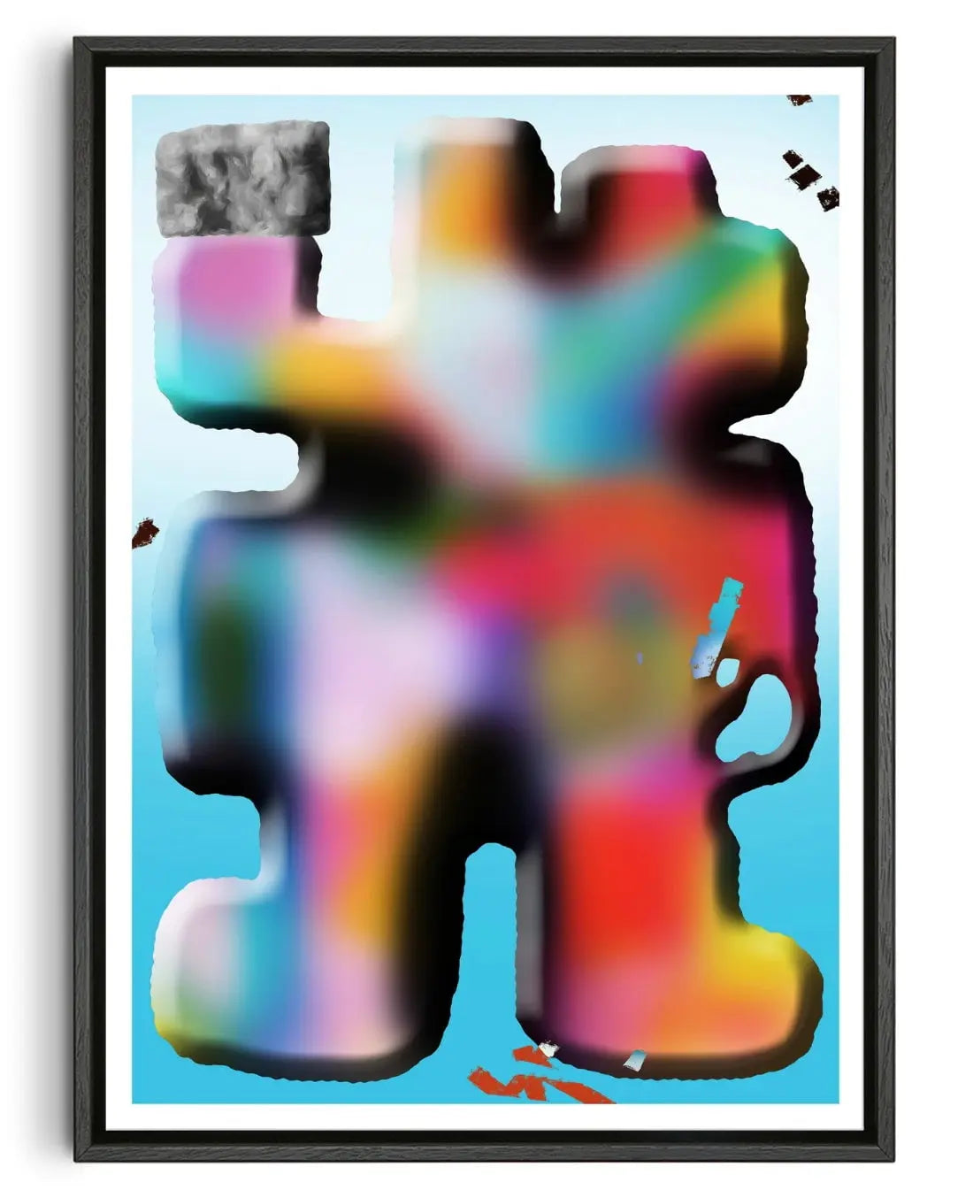 The Stone Finder contemporary wall art print by Jorge Santos - sold by DROOL
