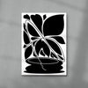 Potted plant 02 contemporary wall art print by Konrad Grafik - sold by DROOL