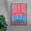 Rien ne va plus contemporary wall art print by Sara Cristina Moser - sold by DROOL