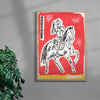 Into The Wild contemporary wall art print by Caitlin Flood-Molyneux - sold by DROOL