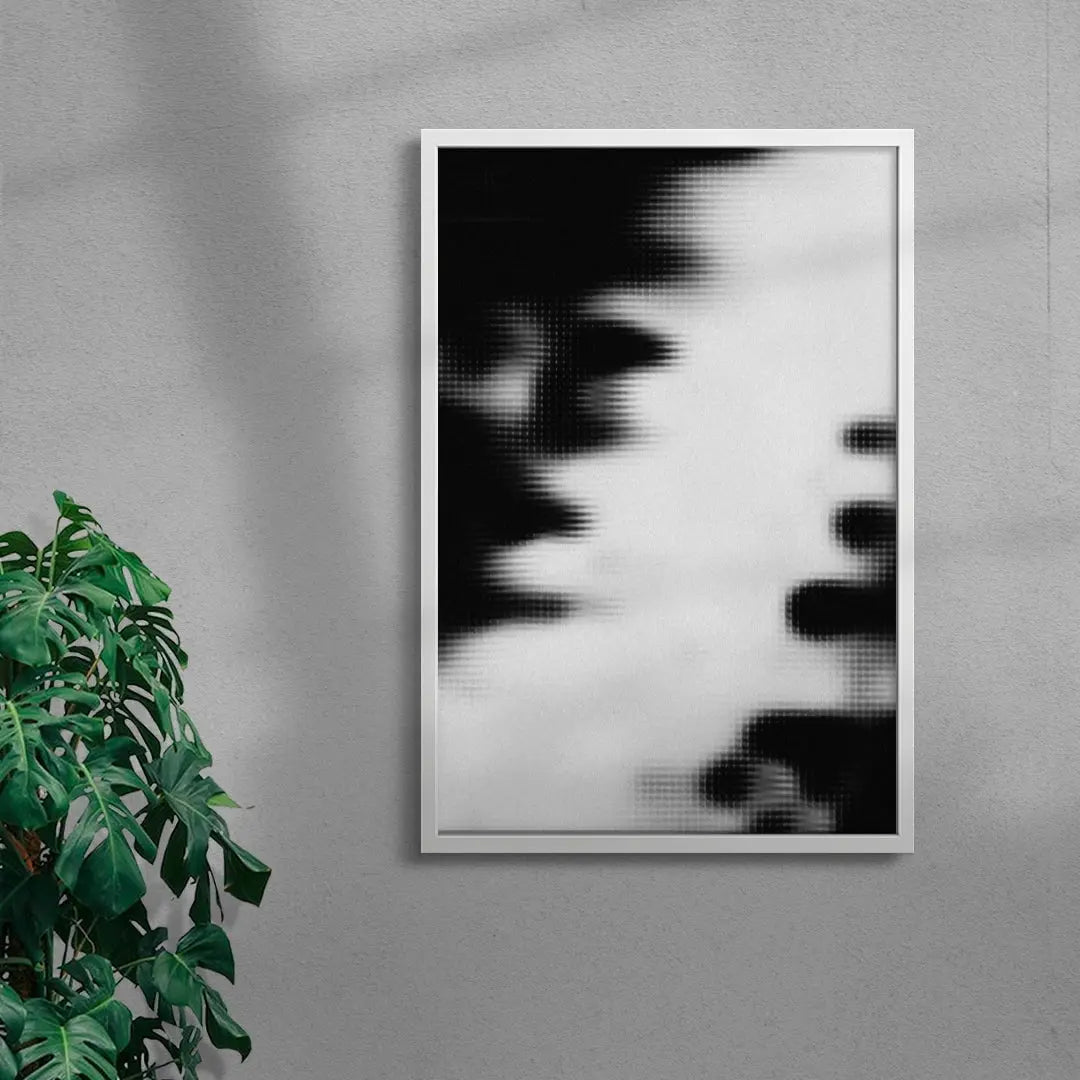 Veiled Portrait contemporary wall art print by Omar Belattar - sold by DROOL