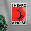 I Heard a Noise contemporary wall art print by Marco Oggian - sold by DROOL