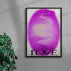 Falling in Love contemporary wall art print by RIM Atelier - sold by DROOL