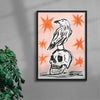 Balance contemporary wall art print by Caitlin Flood-Molyneux - sold by DROOL
