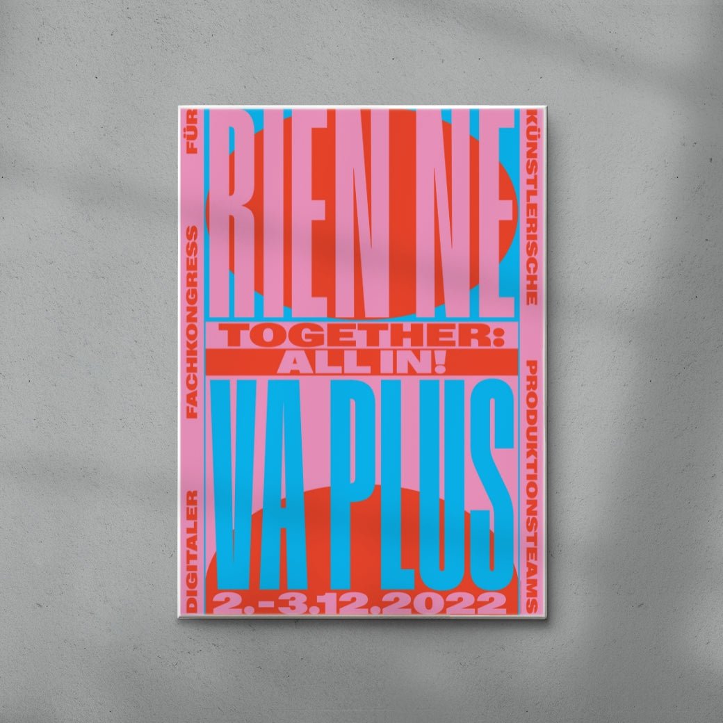 Rien ne va plus contemporary wall art print by Sara Cristina Moser - sold by DROOL