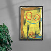 Plank contemporary wall art print by Austin Ansbro - sold by DROOL