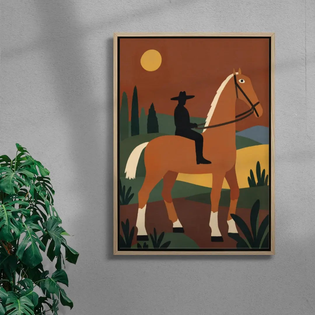 What a big horse you have