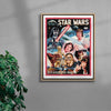 Star Wars contemporary wall art print by Deadly Prey Gallery - sold by DROOL