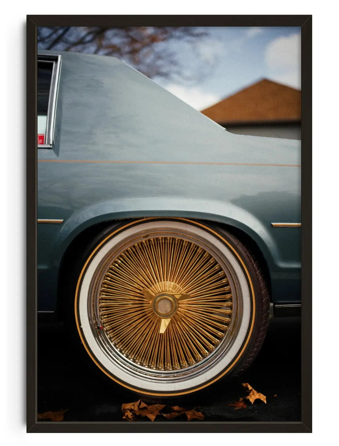 Golden Rim contemporary wall art print by Paul McKenzie - sold by DROOL