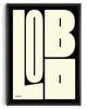 Load image into Gallery viewer, LOBO contemporary wall art print by Carla Palette - sold by DROOL