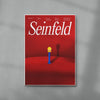 Seinfeld contemporary wall art print by Justyna Frąckiewicz - sold by DROOL