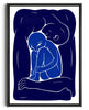 Load image into Gallery viewer, Inner Child contemporary wall art print by Henrik Delehag - sold by DROOL