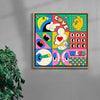 Love weed contemporary wall art print by Ovcharka - sold by DROOL
