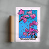 When I Let Go of What I Am contemporary wall art print by Othman Zougam - sold by DROOL