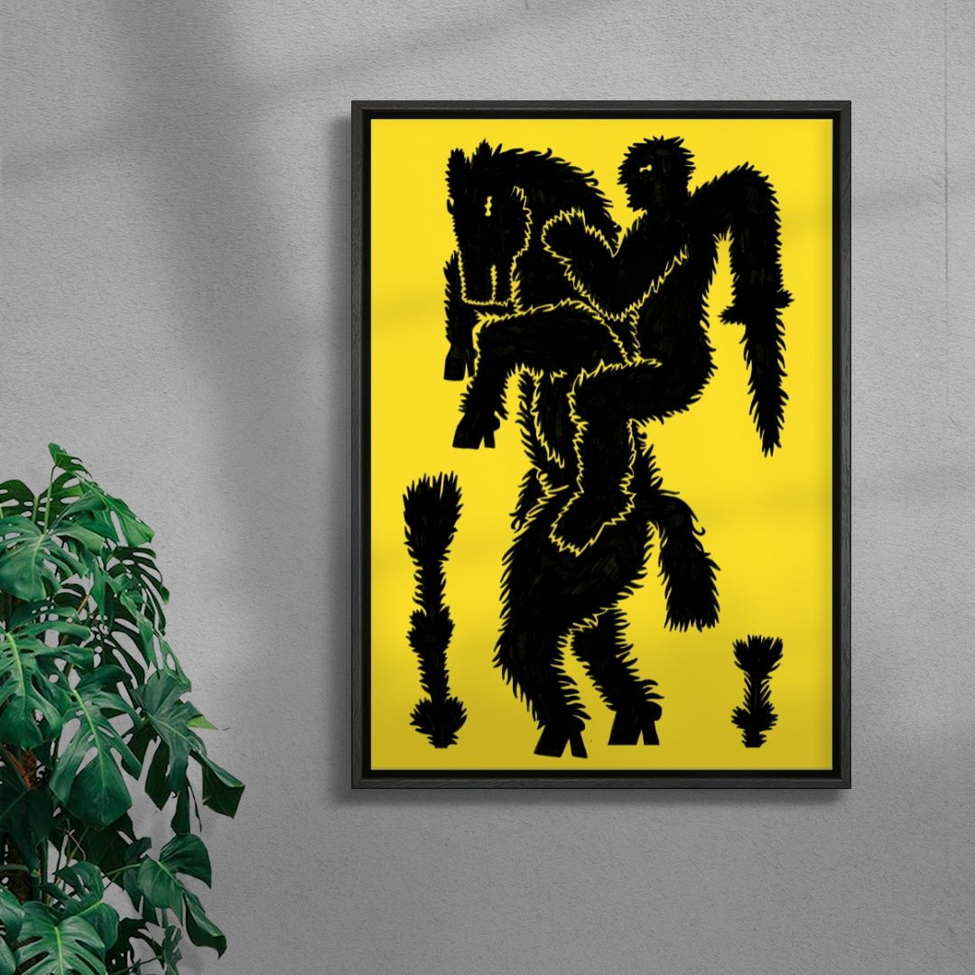 Rising Again contemporary wall art print by Célestin Krier - sold by DROOL