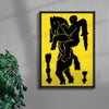 Rising Again contemporary wall art print by Célestin Krier - sold by DROOL