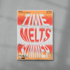 Time Melts In Summer contemporary wall art print by MEDG - sold by DROOL