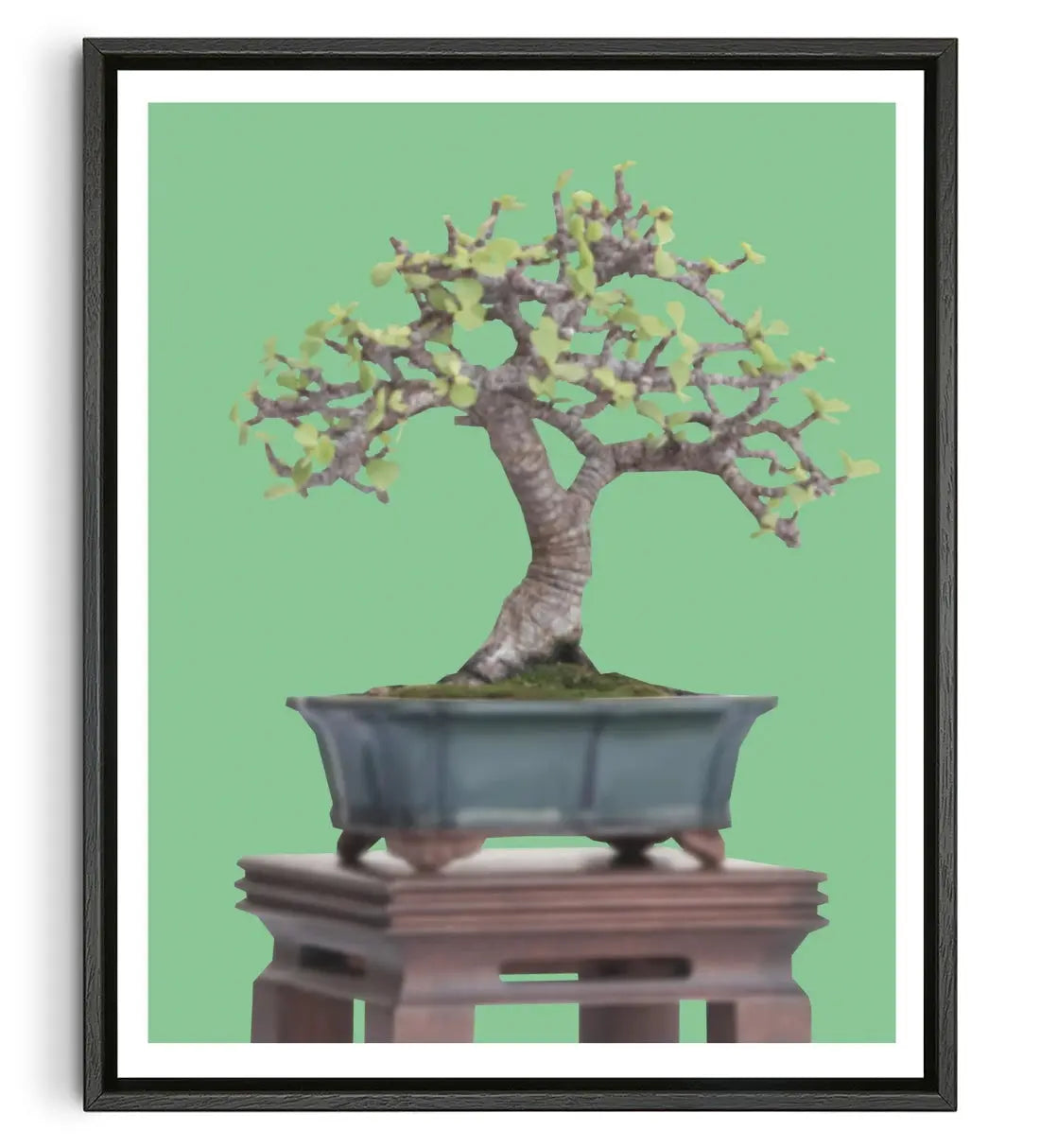 Hum contemporary wall art print by Jimmy Tran - sold by DROOL