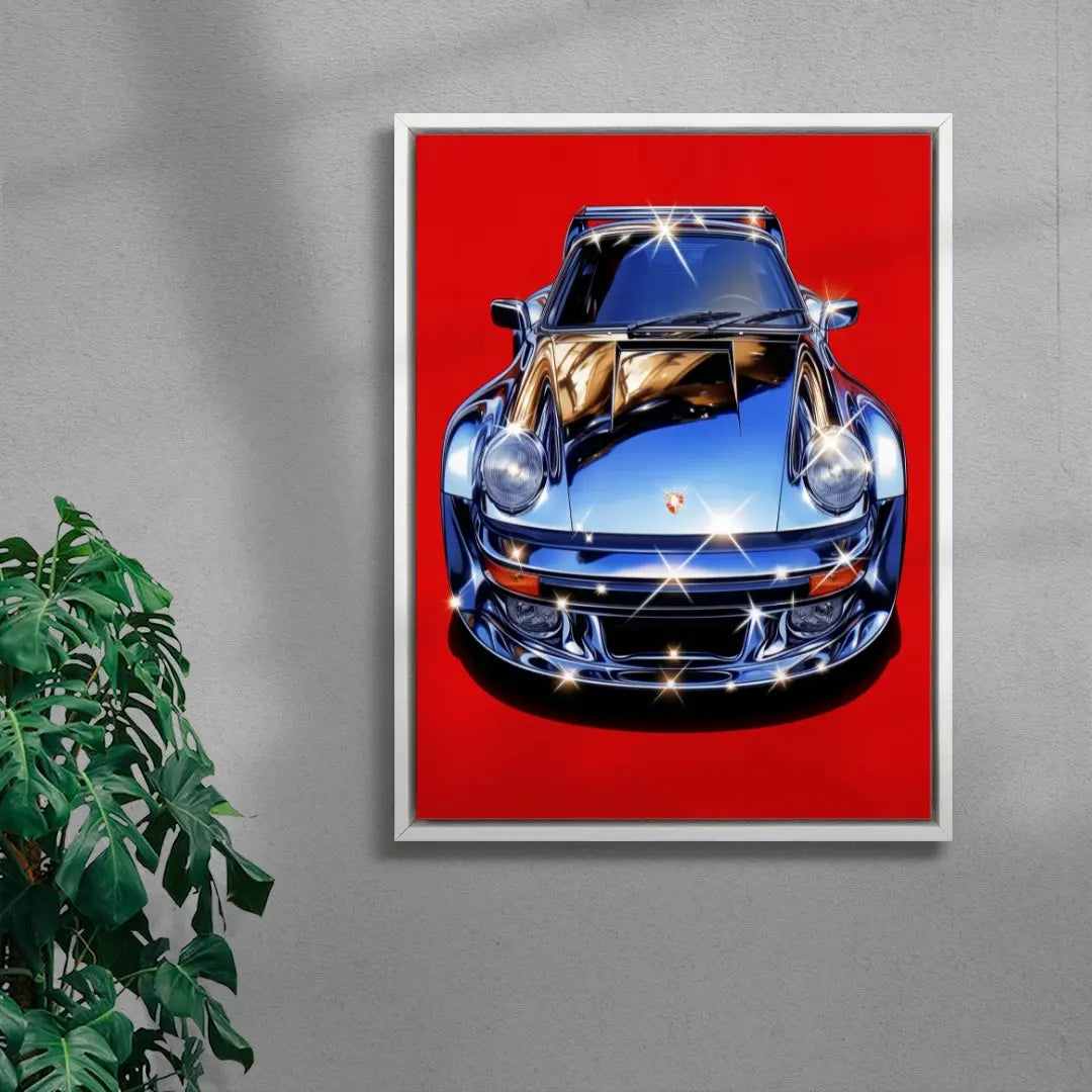 Chrome Porsche