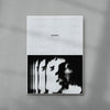 Bad Habits contemporary wall art print by Floating Bstrd - sold by DROOL