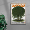 Willow Tree - UNFRAMED contemporary wall art print by George Kempster - sold by DROOL