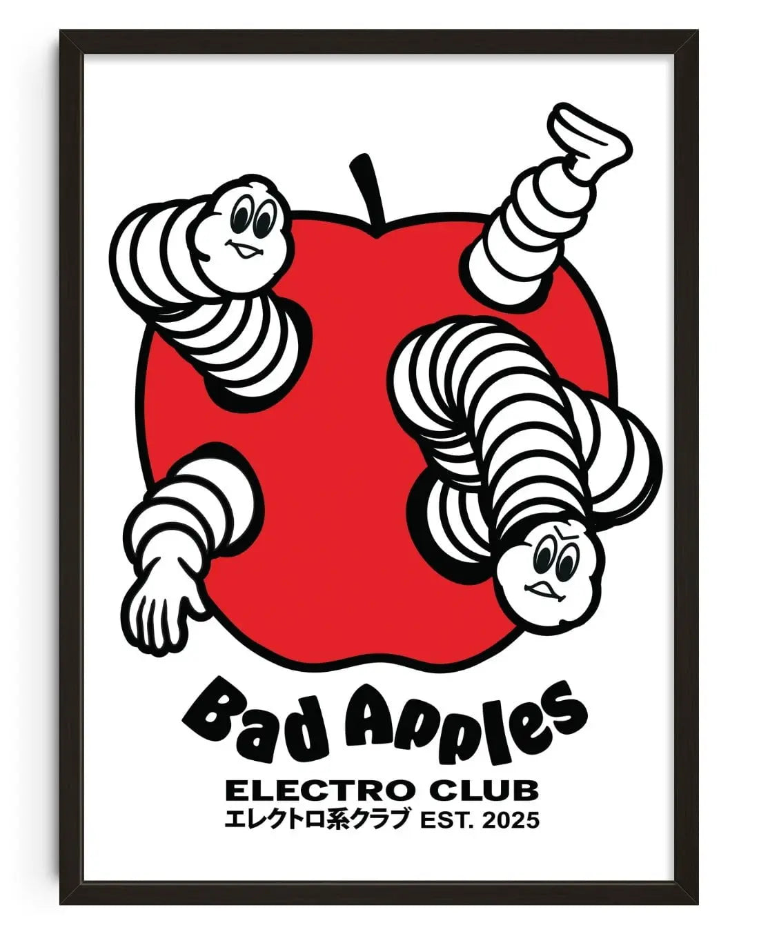 Bad Apples contemporary wall art print by Ignorance1 - sold by DROOL