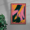 Time contemporary wall art print by Coveposter - sold by DROOL