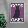 Good Omen contemporary wall art print by Utsav Verma - sold by DROOL