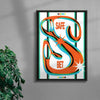 SAFE BET contemporary wall art print by Sheyi Adebayo - sold by DROOL
