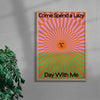 Spend a Lazy Day With Me contemporary wall art print by John Schulisch - sold by DROOL