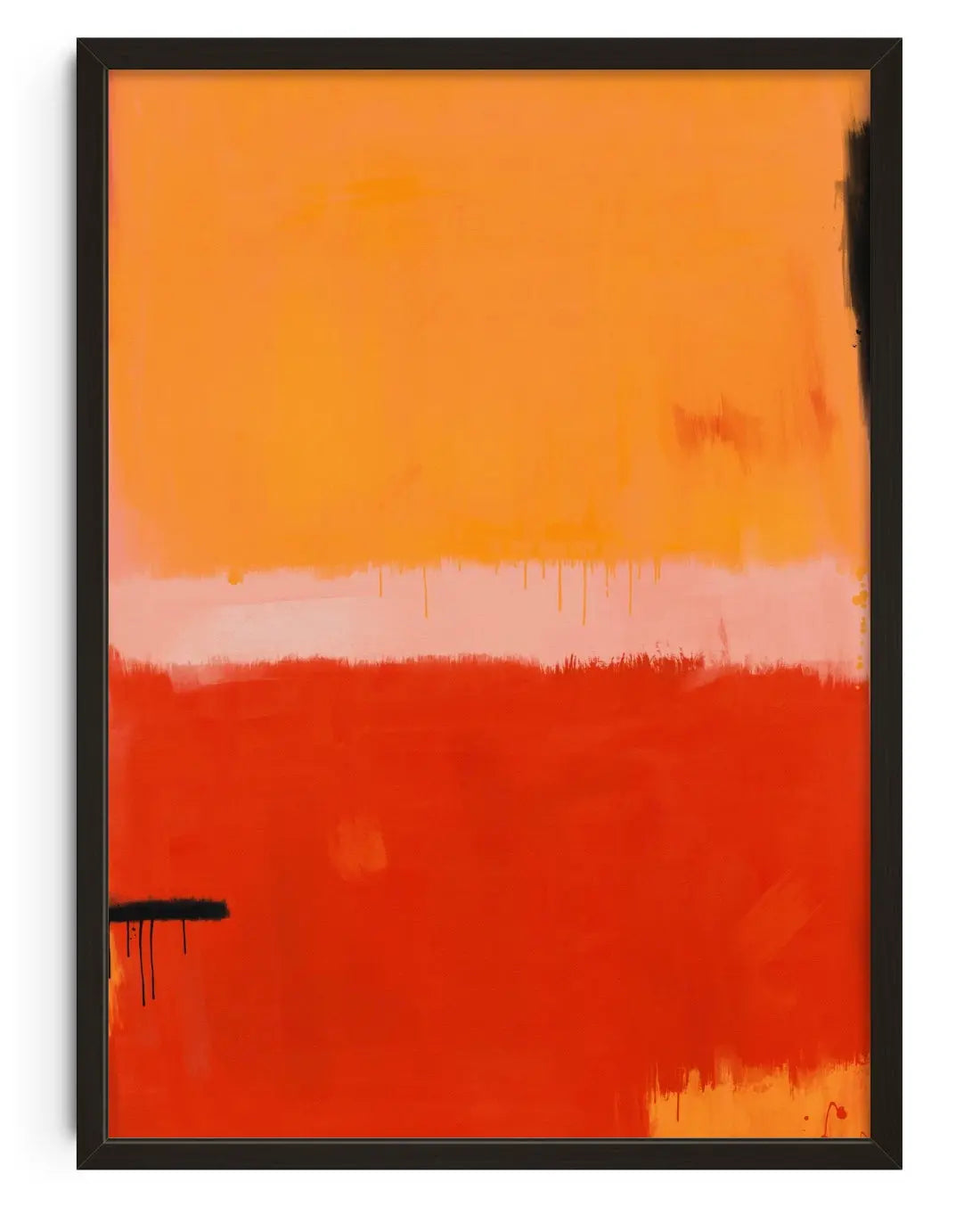 Afterglow contemporary art print by Dom Russo - sold by DROOL