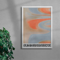 Thumbnail for Summer Breeze contemporary wall art print by Henry M. - sold by DROOL