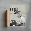 Music contemporary wall art print by Mirza Talovic - sold by DROOL