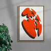 Whirl 2 contemporary wall art print by Edan Strachan - sold by DROOL