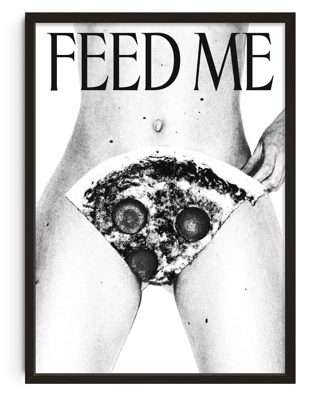 Feed Me contemporary wall art print by DEINSVIBING - sold by DROOL