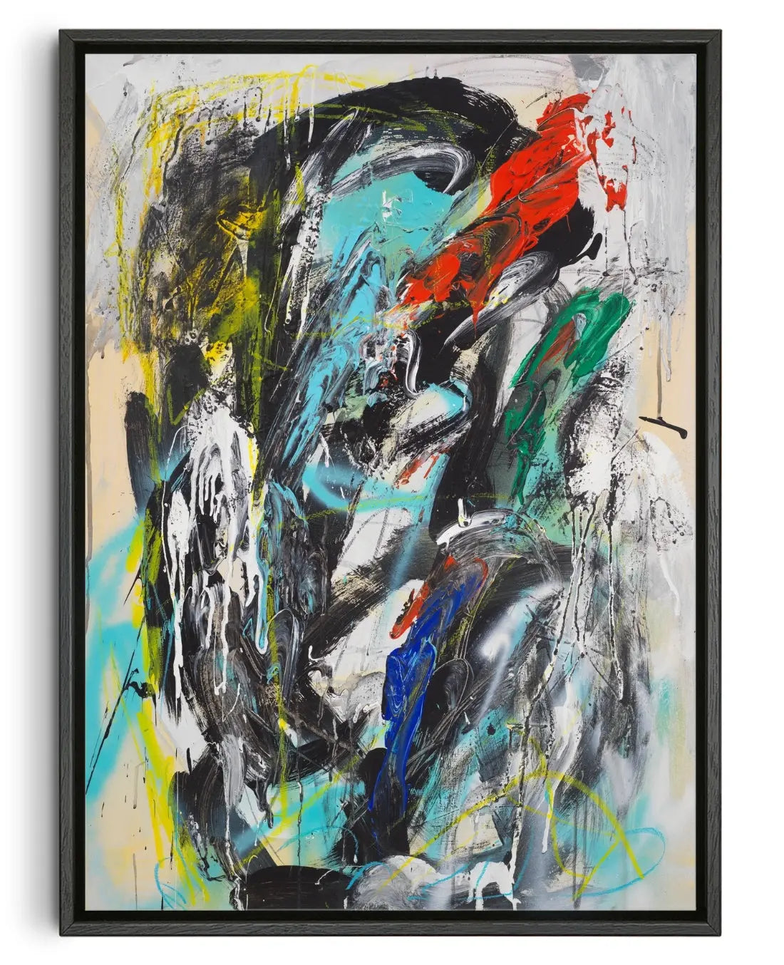 PETER FLAN contemporary canvas print by Pink Morro - sold by DROOL