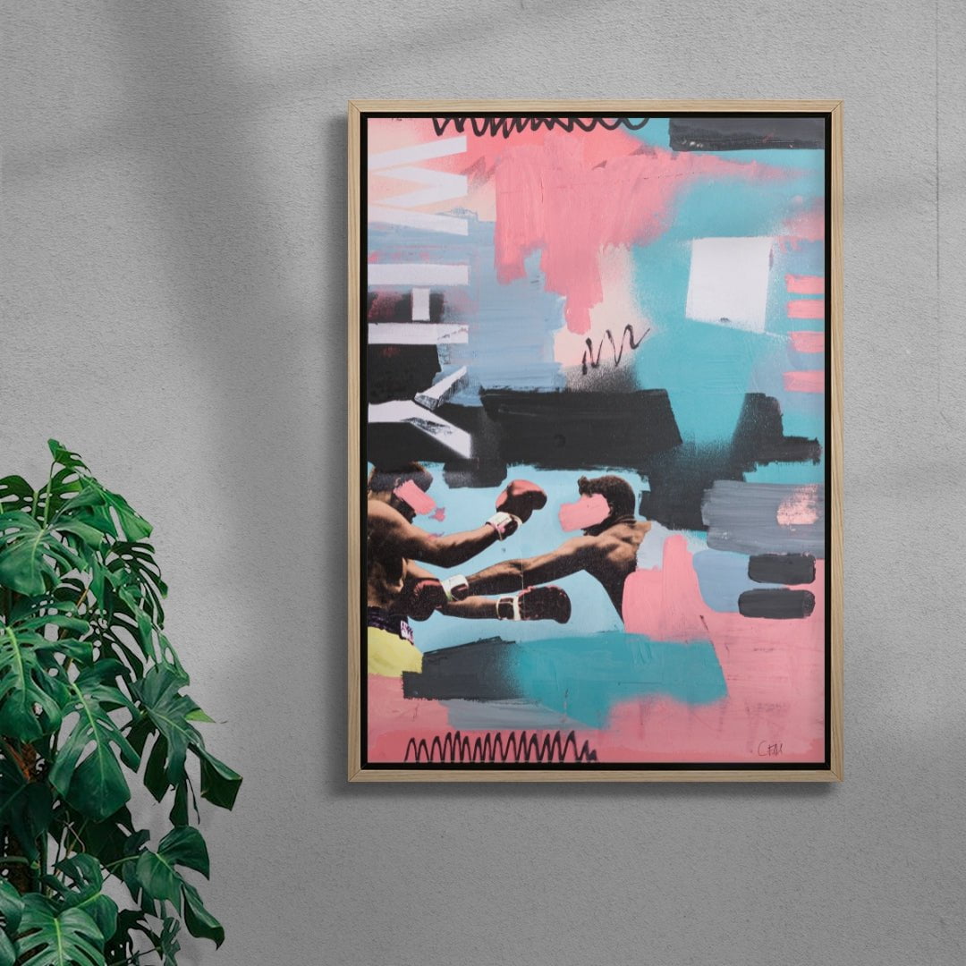 Fallout contemporary wall art print by Caitlin Flood-Molyneux - sold by DROOL