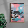 Fallout contemporary wall art print by Caitlin Flood-Molyneux - sold by DROOL