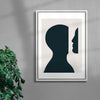 Look Inside contemporary wall art print by David Vanadia - sold by DROOL