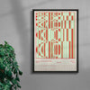 Sweet Mint contemporary wall art print by Coveposter - sold by DROOL
