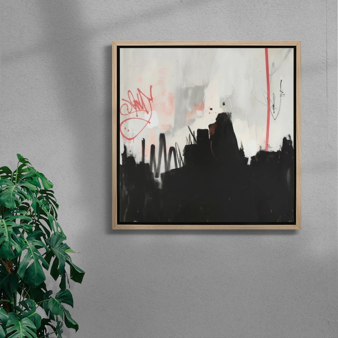 Um contemporary wall art print by Dom Russo - sold by DROOL