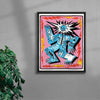 Migraines contemporary wall art print by Kwonny - sold by DROOL