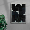 Idol 9 contemporary wall art print by Aleksandar Bezinovic - sold by DROOL