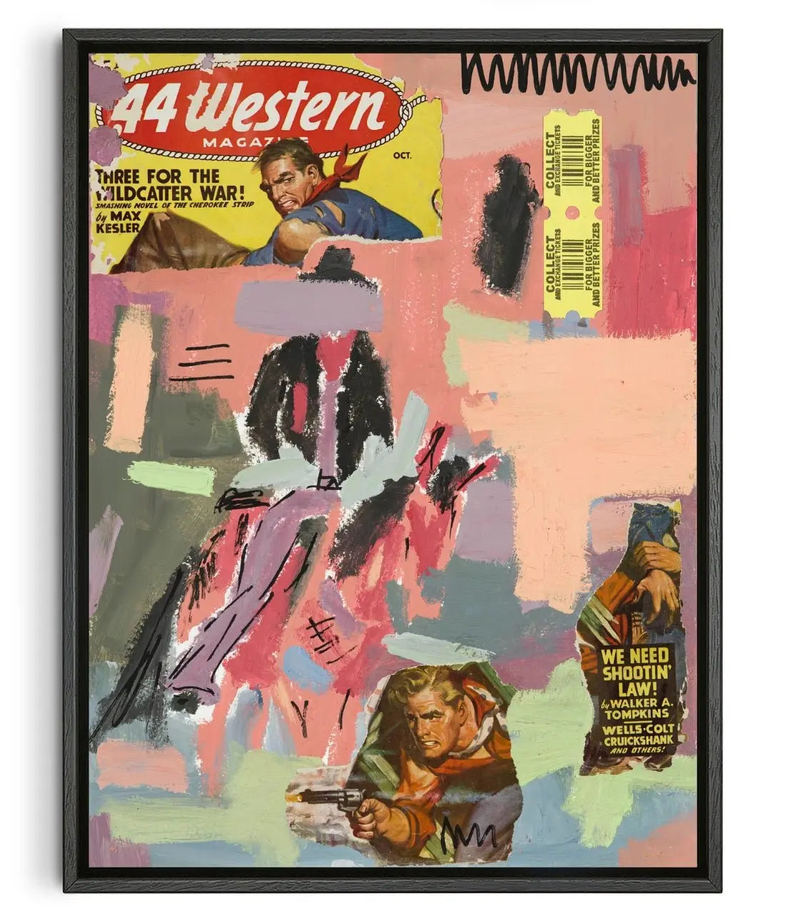 Alternate contemporary wall art print by Caitlin Flood-Molyneux - sold by DROOL