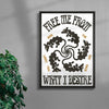 Free From Desire contemporary wall art print by Alexander Khabbazi - sold by DROOL