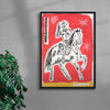 Into The Wild contemporary wall art print by Caitlin Flood-Molyneux - sold by DROOL