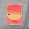 Evening Sun contemporary wall art print by Henry M. - sold by DROOL