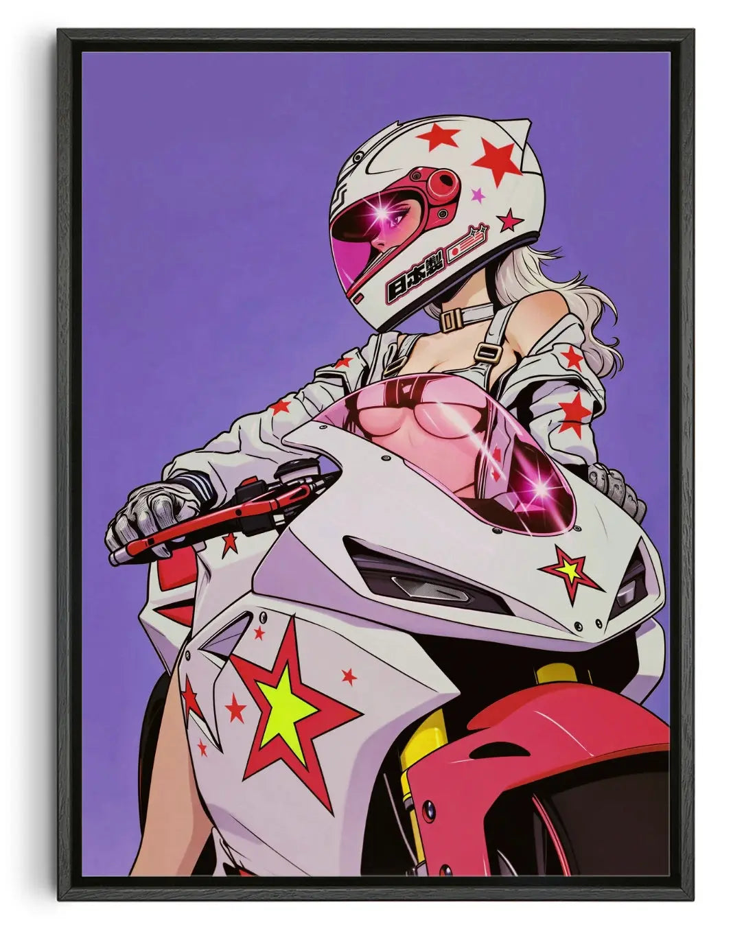 Made in Japan contemporary canvas print by dolorsilentium - sold by DROOL