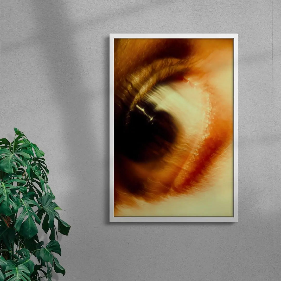 Shutter speed contemporary wall art print by Omar Belattar - sold by DROOL