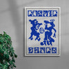 Cosmic Dance contemporary wall art print by Amelie Goeppel - sold by DROOL